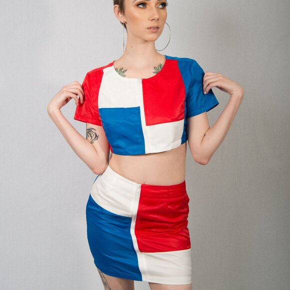 Women two piece set with skirt - Picture 3 of 5